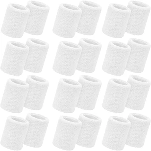 4 Inch Wrist Sweat Bands for Men Women Absorbent Tennis Soccer Wristbands Cotton Terry Cloth Sports Wrist Sweatbands for Tennis Basketball Football Running Gym 4 Inch Wrist Sweat Bands for Men Women Absorbent Tennis Soccer Wristbands Cotton Terry Cloth Sports Wrist Sweatbands for Tennis Basketball Football Running Gym