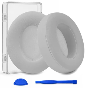 Replacement Ear Pads for Beats Studio 3 & Studio 2-Light Grey Earpads for Beats Studio 2 & Studio 3 Wired & Wireless Headphones, Ear Cushions, Ear Cups Cover Repair Parts Replacement Ear Pads for Beats Studio 3 & Studio 2-Light Grey Earpads for Beats Studio 2 & Studio 3 Wired & Wireless Headphones, Ear Cushions, Ear Cups Cover Repair Parts