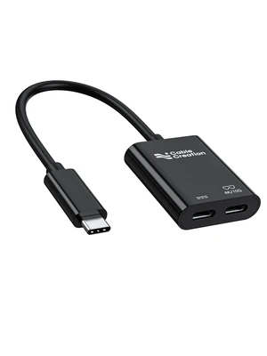 USB C to AR Glasses and Charging Adapter, Charge and Play 4K@60Hz/1080P@120Hz,100W Fast Charging, Compatible with Steam Deck/ROG Ally/Phone15/16/Viture/Rokid/Xreal AR Glasses USB C to AR Glasses and Charging Adapter, Charge and Play 4K@60Hz/1080P@120Hz,100W Fast Charging, Compatible with Steam Deck/ROG Ally/Phone15/16/Viture/Rokid/Xreal AR Glasses