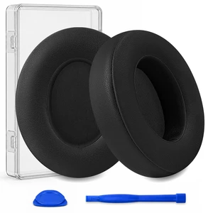 Replacement Ear Pads for Beats Studio 3 & Studio 2-Black Earpads for Beats Studio 2 & Studio 3 Wired & Wireless Headphones, Ear Cushions, Ear Cups Cover Repair Parts Replacement Ear Pads for Beats Studio 3 & Studio 2-Black Earpads for Beats Studio 2 & Studio 3 Wired & Wireless Headphones, Ear Cushions, Ear Cups Cover Repair Parts
