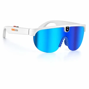 Oversized AI Smart Glasses with Camera, Sport Bluetooth Glasses 1080P video, open-ear audio, AI assistant & translation Oversized AI Smart Glasses with Camera, Sport Bluetooth Glasses 1080P video, open-ear audio, AI assistant & translation