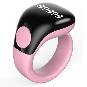 Smart Tasbih Zikr Ring,Adjustable(18/20/22mm) Muslim Digital Azan Alarm Clock Counter,APP Support Digital Counter Prayer Reminder Rings, Waterproof 5 Digit Finger Counter for Muslims(Pink) Smart Tasbih Zikr Ring,Adjustable(18/20/22mm) Muslim Digital Azan Alarm Clock Counter,APP Support Digital Counter Prayer Reminder Rings, Waterproof 5 Digit Finger Counter for Muslims(Pink)