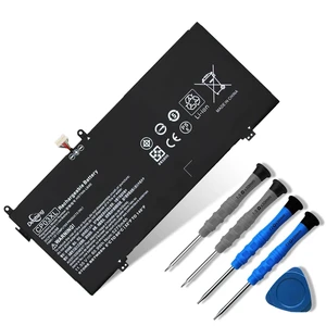 CP03XL Laptop Battery for HP Spectre x360 13 Convertible PC 13-ae000 11.55V 60.9Wh 5275mAh, Compatible with Spectre x360 13-ae013dx 13-ae015dx 13-ae052nr Series, HSTNN-LB8E 929066-421 929072-855 CP03XL Laptop Battery for HP Spectre x360 13 Convertible PC 13-ae000 11.55V 60.9Wh 5275mAh, Compatible with Spectre x360 13-ae013dx 13-ae015dx 13-ae052nr Series, HSTNN-LB8E 929066-421 929072-855