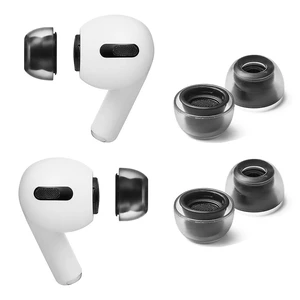 Crystal AirPods Pro Ear Tip Replacement, Premium LSR Silicone Tips Crystal AirPods Pro Ear Tip Replacement, Premium LSR Silicone Tips