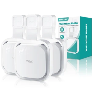 Wall Mount Holder for eero 7 Router Mesh Wi-Fi System No Messy Wires, Space-Saving Outlet Wall Mount Holder for eero 7 Extender, Stand Bracket for eero 7 (3 Pack) Wall Mount Holder for eero 7 Router Mesh Wi-Fi System No Messy Wires, Space-Saving Outlet Wall Mount Holder for eero 7 Extender, Stand Bracket for eero 7 (3 Pack)