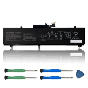 C41N1837 Laptop Battery Replacement for Asus ROG Zephyrus GA502DU GA502GU GU502DU GU502GU GU502GV GU532GU GU532GV GX502GV GX502GW Series Notebook 0B200-03380100 C41N1837 Laptop Battery Replacement for Asus ROG Zephyrus GA502DU GA502GU GU502DU GU502GU GU502GV GU532GU GU532GV GX502GV GX502GW Series Notebook 0B200-03380100