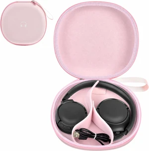Headphone Case for JBL Tune 770NCfor JBL Live, 770NC, 660NC, 650B Adjustable Divider, Cable Space and Carry Handle for Commuting, Gym and Travel, Students and Music Lovers, Case Only - Pink Headphone Case for JBL Tune 770NCfor JBL Live, 770NC, 660NC, 650B Adjustable Divider, Cable Space and Carry Handle for Commuting, Gym and Travel, Students and Music Lovers, Case Only - Pink