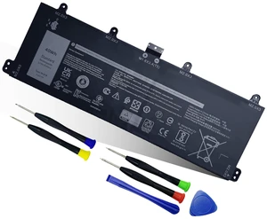 40Wh 9F4FN Battery Replacement for Dell Latitude 7320 Detachable for Dell Inspiron 14 3420 Series 09F4FN 2VKW9 8PK6G 40Wh 9F4FN Battery Replacement for Dell Latitude 7320 Detachable for Dell Inspiron 14 3420 Series 09F4FN 2VKW9 8PK6G