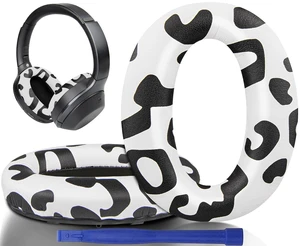 Replacement Earpads Cushions for Sony WH-1000XM2 (WH1000XM2) & MDR-1000X (MDR1000X) Headphones, Ear Pads with Noise Isolation Foam, Added Thickness (Snow Leopard) Replacement Earpads Cushions for Sony WH-1000XM2 (WH1000XM2) & MDR-1000X (MDR1000X) Headphones, Ear Pads with Noise Isolation Foam, Added Thickness (Snow Leopard)