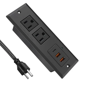20W Recessed Power Strip USB C Fast Charge Desk Power Outlet Type C Flush Mounted Extension Power Plug for Conference Countertop Desktop Drawer Sofa ETL Listed 10ft Power Cord 20W Recessed Power Strip USB C Fast Charge Desk Power Outlet Type C Flush Mounted Extension Power Plug for Conference Countertop Desktop Drawer Sofa ETL Listed 10ft Power Cord