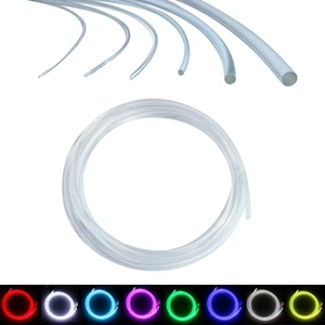 5mm*5m PMMA Plastic Side Glow Cable for Car Home Use Fiber Optic Light 5mm*5m PMMA Plastic Side Glow Cable for Car Home Use Fiber Optic Light
