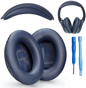 QC35 earpads / QC35 ii Headband pad Cushion kit. Compatible w/Bose QuietComfort 35 ii / QC35 Headphones (MNB). Premium Headband Design Seamless DIY Assembly Superior Comfort and Durability QC35 earpads / QC35 ii Headband pad Cushion kit. Compatible w/Bose QuietComfort 35 ii / QC35 Headphones (MNB). Premium Headband Design Seamless DIY Assembly Superior Comfort and Durability