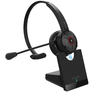 50X Noise Canceling Bluetooth Computer Headset with Charging Dock Wireless headset for Laptop/PC/iMac/Tablet/Smartphones, Compatible with MS Teams, Zoom, Google Meet, Slack and More - Black 50X Noise Canceling Bluetooth Computer Headset with Charging Dock Wireless headset for Laptop/PC/iMac/Tablet/Smartphones, Compatible with MS Teams, Zoom, Google Meet, Slack and More - Black