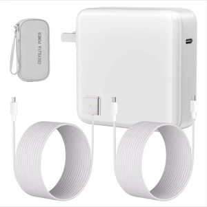 96W Magnetic Charger Kit for MacBook Pro 14/16,MacBook Air 13/15(2021-2026) For M1/M2/M3/M4/M5 MacBooks. All-in-One Kit with 6.6ft 3rd Gen Magnetic Cable, USB-C Cable, Travel Pouch & LED Indicator 96W Magnetic Charger Kit for MacBook Pro 14/16,MacBook Air 13/15(2021-2026) For M1/M2/M3/M4/M5 MacBooks. All-in-One Kit with 6.6ft 3rd Gen Magnetic Cable, USB-C Cable, Travel Pouch & LED Indicator