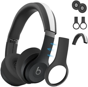 3 in 1 Silicone Case for Beats Solo 4 Headphones, Protective Silicone Covers for Beats Solo 4 Shell/Ear Pad/Headband Cover, Accessories Silicone Skin Protector for Beats Solo4 - Black 3 in 1 Silicone Case for Beats Solo 4 Headphones, Protective Silicone Covers for Beats Solo 4 Shell/Ear Pad/Headband Cover, Accessories Silicone Skin Protector for Beats Solo4 - Black
