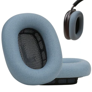 Ear Cushions Compatible with AirPods Max, Blue Protein Leather, Gel& Memory Foam, For 2024 Version Airpods Max 2 Ear Cushions Compatible with AirPods Max, Blue Protein Leather, Gel& Memory Foam, For 2024 Version Airpods Max 2