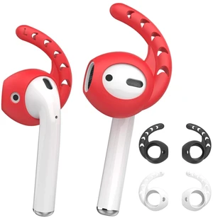 3 Pairs AirPods Ear Hooks Cover Silicone EarPods Tips Accessories Added Storage Pouch, Anti Slip, Secure Fit, Comfortable Silicone Ear Tips Compatible with Apple AirPods Headphones 3 Pairs AirPods Ear Hooks Cover Silicone EarPods Tips Accessories Added Storage Pouch, Anti Slip, Secure Fit, Comfortable Silicone Ear Tips Compatible with Apple AirPods Headphones