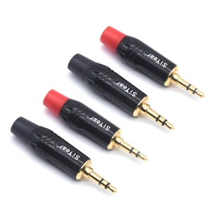3-Pole 3.5mm Stereo Headphone Jack Male Plug Repair Replacement Solder Adapter, 3.5mm (1/8inch) Solder Type DIY Audio Cable Connector(4PACK) 3-Pole 3.5mm Stereo Headphone Jack Male Plug Repair Replacement Solder Adapter, 3.5mm (1/8inch) Solder Type DIY Audio Cable Connector(4PACK)