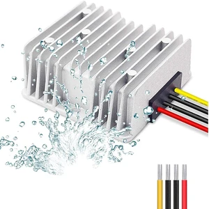 DC 12V Step Up to 48V Boost Converter 3A 144W DC Voltage Regulator Power Converter Adapter Waterproof Module Transformer for Golf Cart Club Car LED Light DC 12V Step Up to 48V Boost Converter 3A 144W DC Voltage Regulator Power Converter Adapter Waterproof Module Transformer for Golf Cart Club Car LED Light