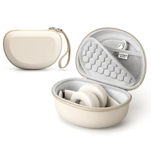 Hard Case for Beats Solo 4/Solo 3/Studio Pro/Studio3 On-Ear Headphones Universal Portable Travel Organizer Bag, with Honeycomb Lid Protection Hard Case for Beats Solo 4/Solo 3/Studio Pro/Studio3 On-Ear Headphones Universal Portable Travel Organizer Bag, with Honeycomb Lid Protection