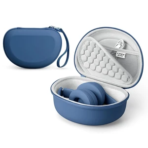 Hard Case for Beats Solo 4/Solo 3/Studio Pro/Studio3 On-Ear Headphones Universal Portable Travel Organizer Bag, with Honeycomb Lid Protection Hard Case for Beats Solo 4/Solo 3/Studio Pro/Studio3 On-Ear Headphones Universal Portable Travel Organizer Bag, with Honeycomb Lid Protection