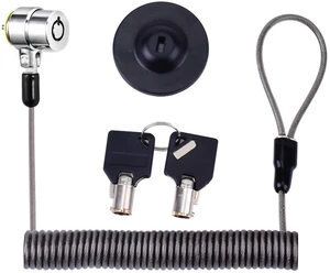 Laptop Cable Lock Hardware Security Cable Lock, Anti Theft Retractable Lock for Tablet Laptop All Other Notebooks and Tablets 2 Keys Laptop Cable Lock Hardware Security Cable Lock, Anti Theft Retractable Lock for Tablet Laptop All Other Notebooks and Tablets 2 Keys