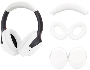 3 Set Case Cover for Sony WH-1000XM4 WH-1000XM3 Headphones,Embody EarPad Cover/Ear Cover/Headband Cover/Headband Cushion Protector,Sweat Proof Soft Silicone Headphones AccessoriesWhite 3 Set Case Cover for Sony WH-1000XM4 WH-1000XM3 Headphones,Embody EarPad Cover/Ear Cover/Headband Cover/Headband Cushion Protector,Sweat Proof Soft Silicone Headphones AccessoriesWhite