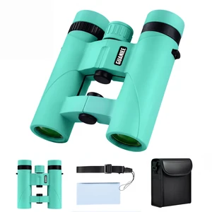 10x25 Binoculars for Kids Mini Pocket Compact Binoculars Waterproof Small Binocular for Bird Watching Travel Stargazing Outdoor Sports Green 10x25 Binoculars for Kids Mini Pocket Compact Binoculars Waterproof Small Binocular for Bird Watching Travel Stargazing Outdoor Sports Green