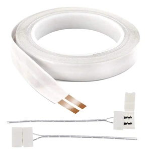 25ft 24-Gauge Hidden Super Flat Audio Cable with 2 Converters Suitable for Audio Wire, LED Lighting Connection and Other Low Voltage Appliance Connection 25ft 24-Gauge Hidden Super Flat Audio Cable with 2 Converters Suitable for Audio Wire, LED Lighting Connection and Other Low Voltage Appliance Connection
