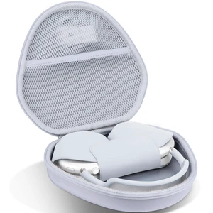 Hard Case Compatible with Apple AirPods Max 2 Over-Ear Headphones Lightweight & Carry, Dustproof Storage, Travel Friendly, Portable for Daily Use, Silver Case Hard Case Compatible with Apple AirPods Max 2 Over-Ear Headphones Lightweight & Carry, Dustproof Storage, Travel Friendly, Portable for Daily Use, Silver Case