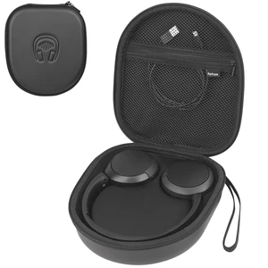 Hard Headphone Case for Sony WH-CH520 / JBL Tune Live 670NC, Black Protective Carring Storage Case for Over-Ear Headphones, with Handle Strap & Mesh Pocket Hard Headphone Case for Sony WH-CH520 / JBL Tune Live 670NC, Black Protective Carring Storage Case for Over-Ear Headphones, with Handle Strap & Mesh Pocket