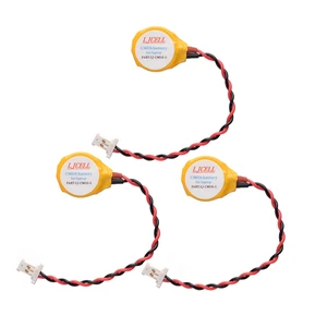 3PCS CMOS ML1220 Battery for DELL XPS 13 15 9343 9350 9360 9365 BIOS RTC ML1220 Battery with 2 Wire Cable and Connector 3PCS CMOS ML1220 Battery for DELL XPS 13 15 9343 9350 9360 9365 BIOS RTC ML1220 Battery with 2 Wire Cable and Connector