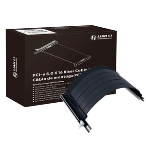 PCIe 5.0 x16 Riser Cable, 200mm GPU Extension, Black (PW-PCI-520X) PCIe 5.0 x16 riser delivers up to 32Gbps, supports RTX 50/40 and Radeon RX 9000/7000 GPUs, and is backward compatible PCIe 5.0 x16 Riser Cable, 200mm GPU Extension, Black (PW-PCI-520X) PCIe 5.0 x16 riser delivers up to 32Gbps, supports RTX 50/40 and Radeon RX 9000/7000 GPUs, and is backward compatible