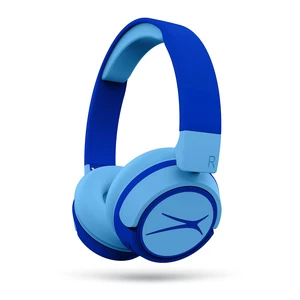 Kid Safe 2-in-1 Wireless Bluetooth Headphones - Crystal Clear Sound, Safe Volume Limiting, Foldable Design - Enjoy Audio and Protect Your Child's Hearing (Hero Blue) Kid Safe 2-in-1 Wireless Bluetooth Headphones - Crystal Clear Sound, Safe Volume Limiting, Foldable Design - Enjoy Audio and Protect Your Child's Hearing (Hero Blue)