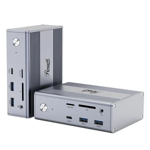 14-in-1 USB C Laptop Docking Station, 100W PD Charging, 4K@60Hz Display, Triple 4K Display HDMI,10Gbps Transfer & Ethernet, Mac, Android, Windows/Dell/HP/Lenovo/Asus/Acer/ (Include Charger) 14-in-1 USB C Laptop Docking Station, 100W PD Charging, 4K@60Hz Display, Triple 4K Display HDMI,10Gbps Transfer & Ethernet, Mac, Android, Windows/Dell/HP/Lenovo/Asus/Acer/ (Include Charger)