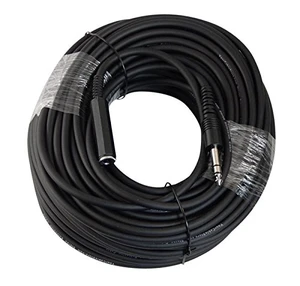 100 Foot 1/4" (6.3mm) Stereo Headphone Extension Cable 100 Foot 1/4" (6.3mm) Stereo Headphone Extension Cable