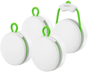 Tracker Tags with Adjustable Strap, 2-Year Battery, 4 Pack, White Works with Apple Find My (iOS Only), IP67 Waterproof, NFC-Enabled Item Finder for Keys, Luggage, Bikes, and Pets Tracker Tags with Adjustable Strap, 2-Year Battery, 4 Pack, White Works with Apple Find My (iOS Only), IP67 Waterproof, NFC-Enabled Item Finder for Keys, Luggage, Bikes, and Pets