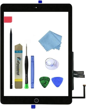 for Black iPad 6 2018 6th Generation A1893 A1954 Touch Screen Digitizer Assembly Replacement with Home Button,Camera Bracket,Pre-Installed Adhesive,Tool Repair Kit for Black iPad 6 2018 6th Generation A1893 A1954 Touch Screen Digitizer Assembly Replacement with Home Button,Camera Bracket,Pre-Installed Adhesive,Tool Repair Kit