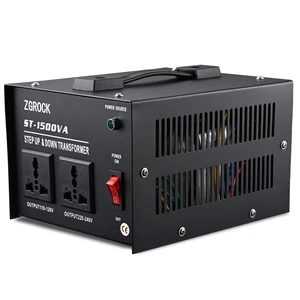 1500W Voltage Converter Transformer Heavy Duty Step Up/Down- 110 / 220V- Circuit Breaker Protection 1500W Voltage Converter Transformer Heavy Duty Step Up/Down- 110 / 220V- Circuit Breaker Protection