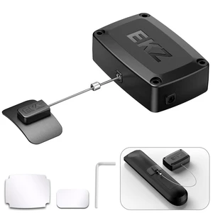 10ft Auto-Locking Retractable Cable Lock for Remotes, Game Controllers, Tablets Anti-Loss Tether with Adhesive Base for Home, Office, Showroom 1 Pack 10ft Auto-Locking Retractable Cable Lock for Remotes, Game Controllers, Tablets Anti-Loss Tether with Adhesive Base for Home, Office, Showroom 1 Pack
