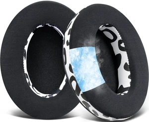 Earpads for ATH M50X/M40X, HyperX Cloud 2/3/Alpha, MDR-7506, Arctis 7/9/5/Nova 7/Pro Wired, G Pro X, Sennheiser HD280, Razer Kaira/Barracuda/Kraken Series, Turtle Beach Stealth,Cooling Gel-S L Earpads for ATH M50X/M40X, HyperX Cloud 2/3/Alpha, MDR-7506, Arctis 7/9/5/Nova 7/Pro Wired, G Pro X, Sennheiser HD280, Razer Kaira/Barracuda/Kraken Series, Turtle Beach Stealth,Cooling Gel-S L