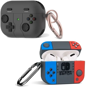 for AirPods Pro 2nd Generation Case Cover, 2 Pack Fashion Cool Game Console Design, Soft Silicone Protective Skin Case for Apple AirPods Pro 2 2022 with Keychain for AirPods Pro 2nd Generation Case Cover, 2 Pack Fashion Cool Game Console Design, Soft Silicone Protective Skin Case for Apple AirPods Pro 2 2022 with Keychain