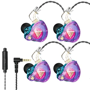 QKZ AK6 Pro Wired IEM for Gaming Earbuds with MIC, in Ear Monitor Headphones, Deep Bass Sound, 1DD 10mm Dynamic Driver, IEM for Music Video Calling(2PCS Colorful) QKZ AK6 Pro Wired IEM for Gaming Earbuds with MIC, in Ear Monitor Headphones, Deep Bass Sound, 1DD 10mm Dynamic Driver, IEM for Music Video Calling(2PCS Colorful)