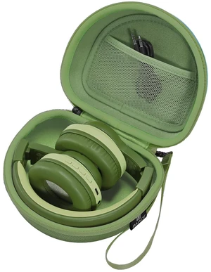 Hard Travel Storage Case Compatible with iClever BTH12 / BTH26 / IMYB/JoySpark-T5 / Candy Bila BH03 Headphones, Protective Carrying Bag. (case only) (Olive) Hard Travel Storage Case Compatible with iClever BTH12 / BTH26 / IMYB/JoySpark-T5 / Candy Bila BH03 Headphones, Protective Carrying Bag. (case only) (Olive)