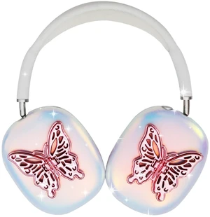 Case Cover for Apple AirPods Max/Max 2 (Butterfly,Pink) TPU Cute Cool Soft Clear Case,Silver Cubic Butterfly Earcup Cover for Women Accessories Protective Cover Case Cover for Apple AirPods Max/Max 2 (Butterfly,Pink) TPU Cute Cool Soft Clear Case,Silver Cubic Butterfly Earcup Cover for Women Accessories Protective Cover