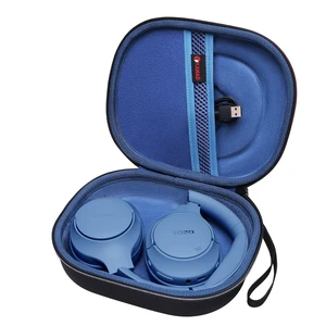 Hard Case for Bose QuietComfort, QC Ultra, QC 45, QC 35, QC45 SE, QC SE Wireless Noise Cancelling Headphones, Soundcore H30i On-Ear HeadphonesOuter Black+Inner Blue Hard Case for Bose QuietComfort, QC Ultra, QC 45, QC 35, QC45 SE, QC SE Wireless Noise Cancelling Headphones, Soundcore H30i On-Ear HeadphonesOuter Black+Inner Blue