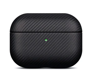 Case for AirPods Pro 2 - Carbon Fiber Style PU Leather - Black Handmade Protective Hard Shell Cover - Vegan Leather & PC Dual Layer Protection - AirPods Pro 2nd Generation Case Cover Case for AirPods Pro 2 - Carbon Fiber Style PU Leather - Black Handmade Protective Hard Shell Cover - Vegan Leather & PC Dual Layer Protection - AirPods Pro 2nd Generation Case Cover