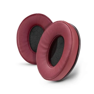 ProStock ATH M50X Upgraded Earpads, Improves Comfort & Style Without Changing The Sound - Ear Pad Designed for ATH-M50X M50BTX M20X M30X M40X Headphones, Vegan Leather (Dark Red) ProStock ATH M50X Upgraded Earpads, Improves Comfort & Style Without Changing The Sound - Ear Pad Designed for ATH-M50X M50BTX M20X M30X M40X Headphones, Vegan Leather (Dark Red)