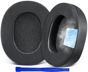 Cooling Earpads for Sony WH-1000XM5 - Black for WH1000XM5 (XM5) Headphones Cooling Earpads for Sony WH-1000XM5 - Black for WH1000XM5 (XM5) Headphones