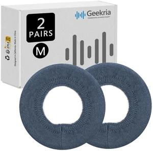 Knit Headphone Earcup Covers, 2 Pairs, Blue, 8-11 cm Earpads SGS Safety Certified, Skin-Friendly Non-Toxic Knit, Washable, Guards Against Sweat, Moisture And Dust, Easy On/Off Knit Headphone Earcup Covers, 2 Pairs, Blue, 8-11 cm Earpads SGS Safety Certified, Skin-Friendly Non-Toxic Knit, Washable, Guards Against Sweat, Moisture And Dust, Easy On/Off